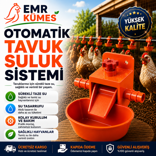 Otomatik Akıllı Kümes Hayvanı Suluk Sistemi