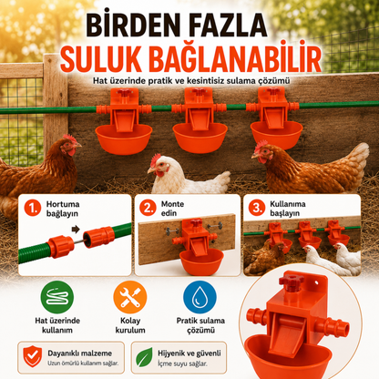 Otomatik Akıllı Kümes Hayvanı Suluk Sistemi