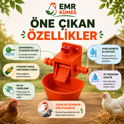 Otomatik Akıllı Kümes Hayvanı Suluk Sistemi