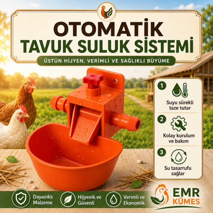 Otomatik Akıllı Kümes Hayvanı Suluk Sistemi
