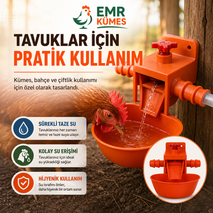 Otomatik Akıllı Kümes Hayvanı Suluk Sistemi