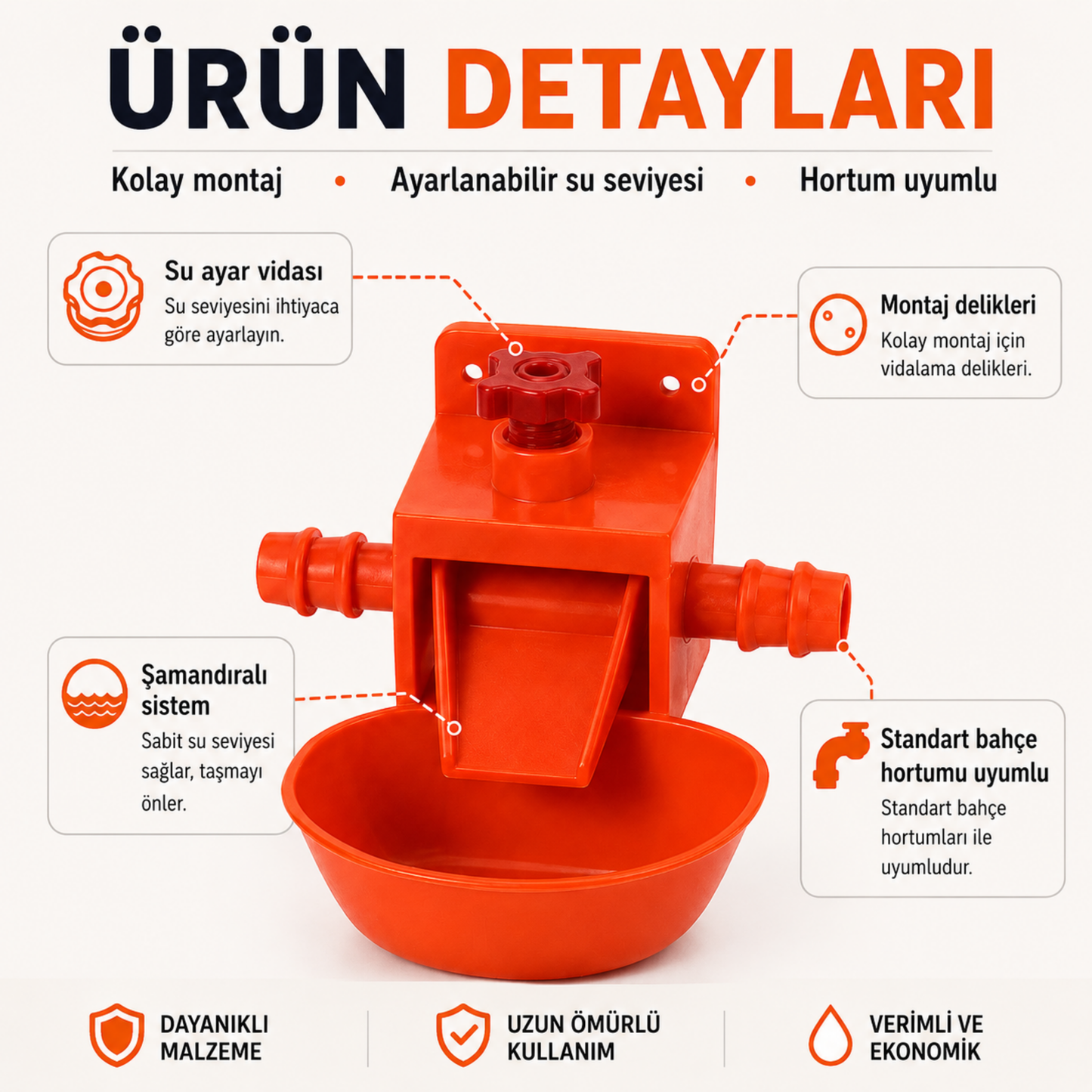 Otomatik Akıllı Kümes Hayvanı Suluk Sistemi